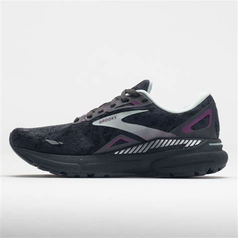 Brooks Adrenaline GTS 23 Women's Black/Light Blue/Purple - HiSneaker Shop