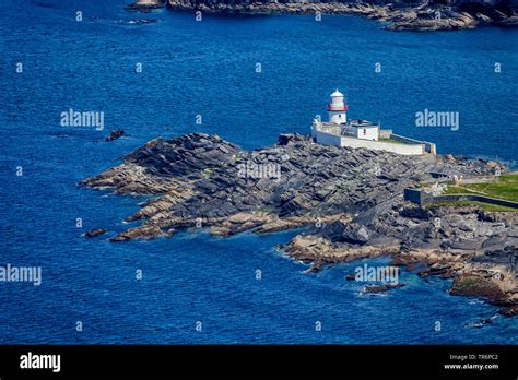 lighthouse on Valentia island, Ireland, Valentia Island Stock Photo - Alamy