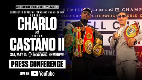 FINAL PRESS CONFERENCE: Jermell Charlo vs Brian Castano 2 | #CharloCastano2