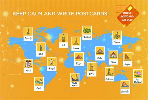 WORLD POSTCARD DAY 2023 - 10 CARDS