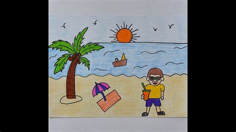 How To Draw Summer Season