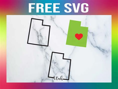 Free Utah SVG