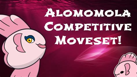 Alomomola Pokemon XY Competitive Moveset! - Aloe Vera! - YouTube