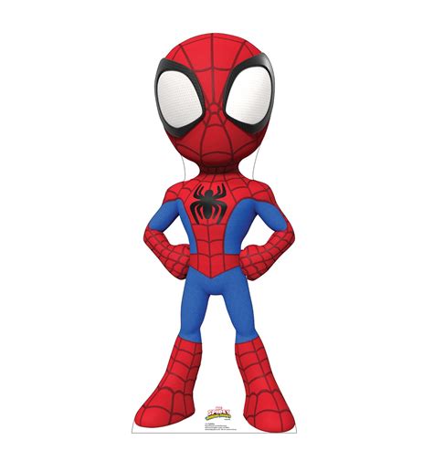 Buy Cardboard People Spidey Life Size Cardboard Cutout Standup - Marvel's Spidey and His Amazing ...