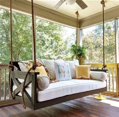 36 Nice Porch Swing Bed Design Ideas For You To Relax - homepiez ...