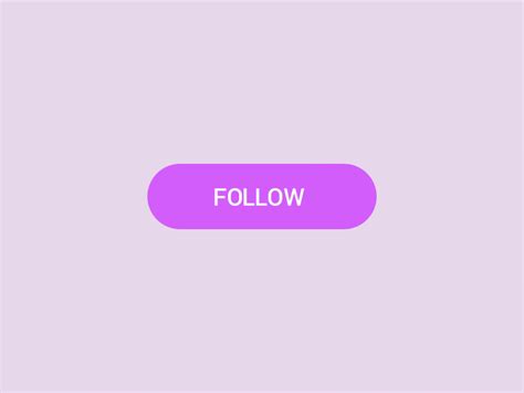 Follow Button Interaction - AnimatedUI #001 by Alex on Dribbble