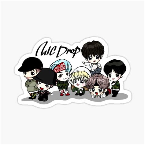 "Chibi bts" Sticker for Sale by Jolaine1410 | Redbubble