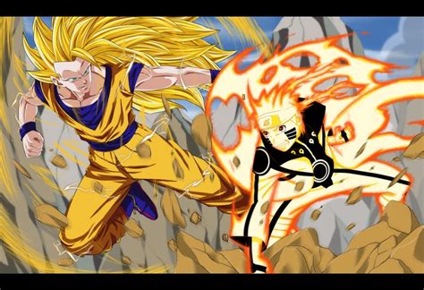 Commission - Naruto VS Goku by dannex009 on DeviantArt | Goku, Naruto ...