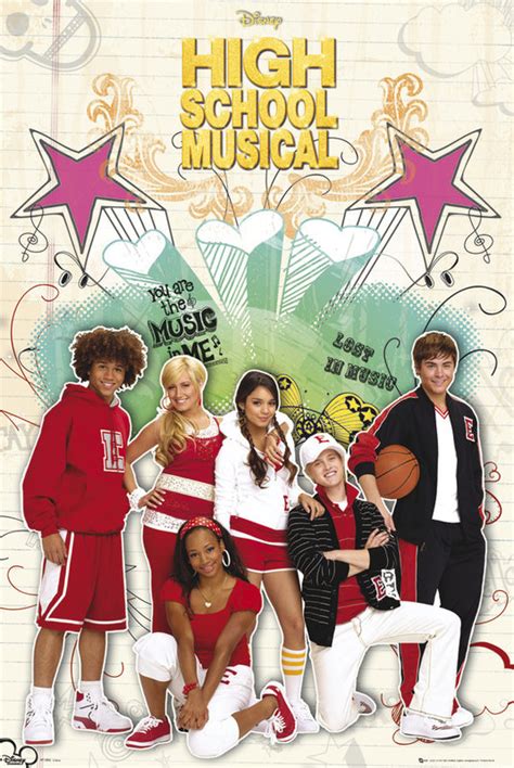 HIGH SCHOOL MUSICAL 2 - cast Poster | Sold at UKposters