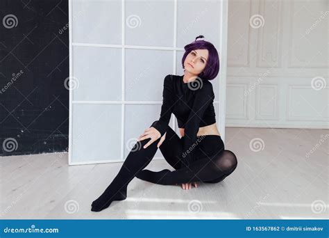 Woman Anime Cosplayer with Purple Hair Japan Cartoon Stock Photo - Image of fantasy, anime ...