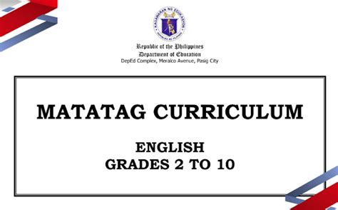 Download the Matatag Curriculum Guide for DepEd Teachers - I love DepEd