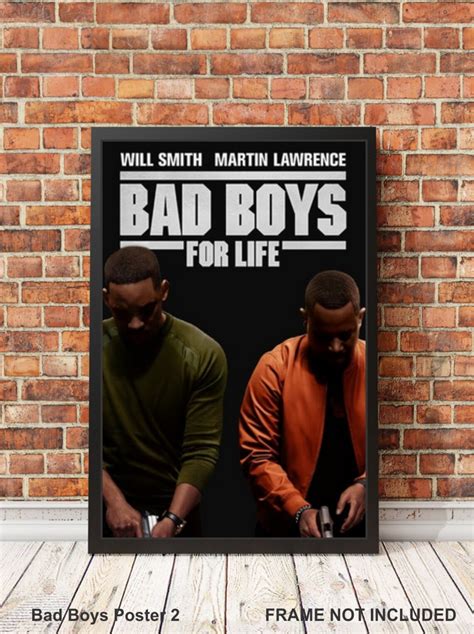 Bad Boys for Life Movie Poster Home Decor Office Decor Digital | Etsy