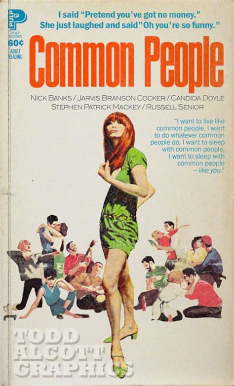 Pulp Common People pulp novel paperback mashup | Etsy