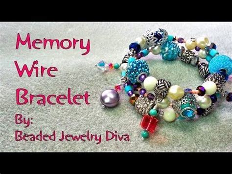 Memory Wire Bracelet Tutorial - How to Make a Memory Wire Bracelet (Updated) | Memory wire ...