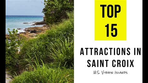 Top 15. Tourist Attractions & Things to Do in Saint Croix, U S Virgin Islands - YouTube