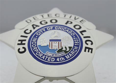 Chicago Police Officer Detective Sergeant Police Badge Replica Movie P ...