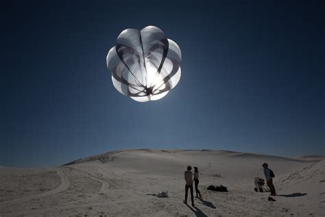 Tomás Saraceno, Aerocene, launches at White Sands Missile Range (NM ...