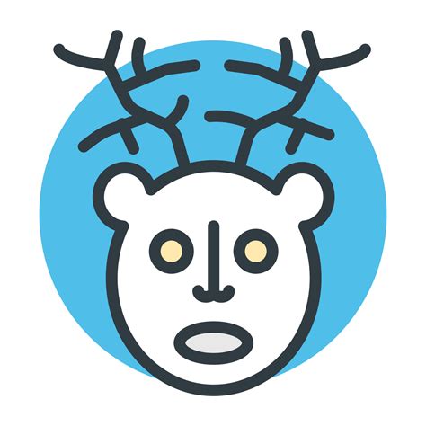 Reindeer Head Concepts 6615250 Vector Art at Vecteezy