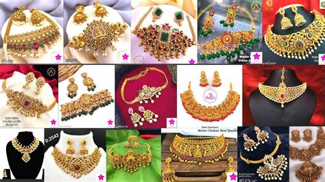 Meesho Choker Jewellery Collections/Traditional Jewellery/Necklace Set ...