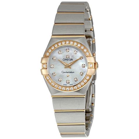 Omega Constellation Mini Diamond Ladies Watch 12325246055001 123.25.24.60.55.001 7612586177330 ...