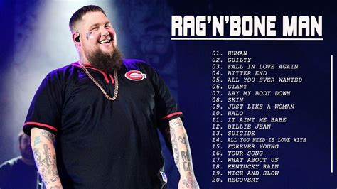 Rag n bone man 20 greatest hits grandes Éxitos giant guilty all you ...