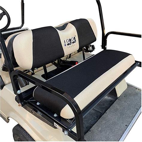 10L0L Universal Golf Cart Rear Seat Cover Dress UP Older Golf Cart ...