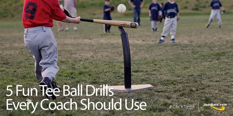 5 Fun Tee Ball Drills Every Coach Should Use