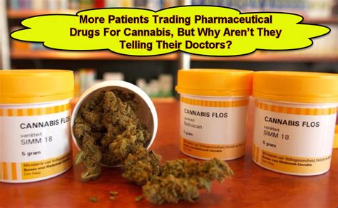 Patients Trading Pharmaceutical Drugs For Cannabis, But Why Aren’t They ...