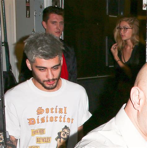 Zayn Malik Goes Out With Gigi Hadid, Debuts New Hair Color | Glamour