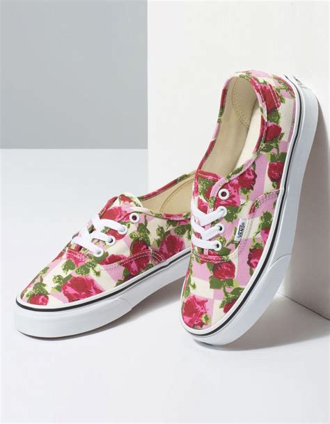 Vans Canvas Romantic Authentic Floral Womens Shoes - Lyst