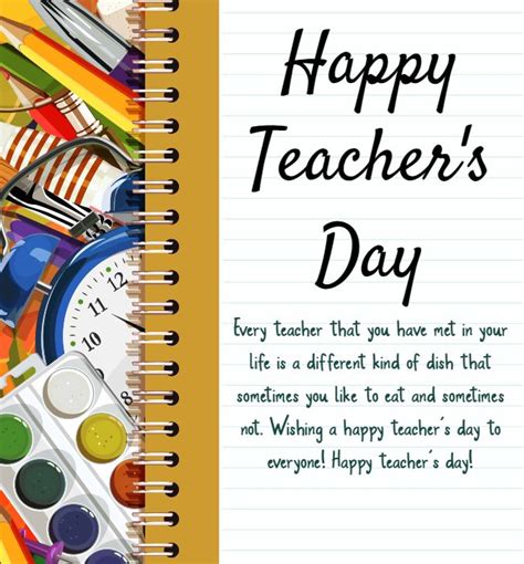 100 Happy Teachers Day Wishes, Messages and Quotes - Teacher Appreciation – Tiny Inspire