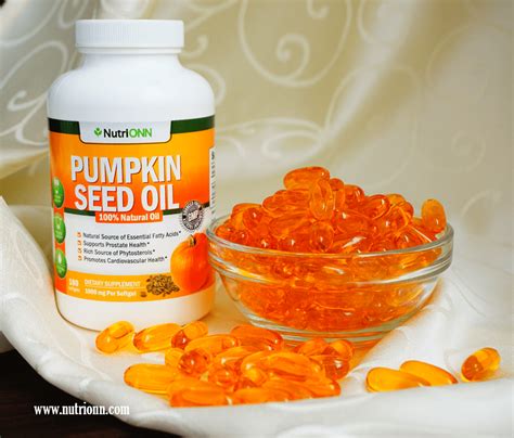 8 Health Benefits of Pumpkin Seed Oil - NutriONN Supplements