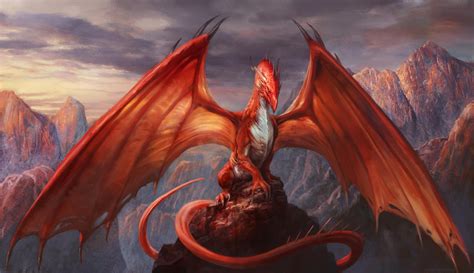 Red dragon by Manzanedo on DeviantArt