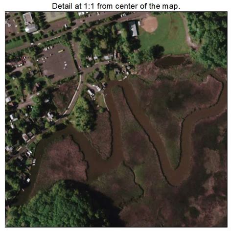 Aerial Photography Map of Piermont, NY New York