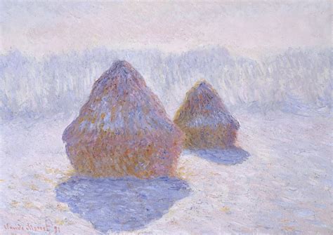 Claude Monet Haystacks effect of Snow and Sun 1929 Art | Etsy