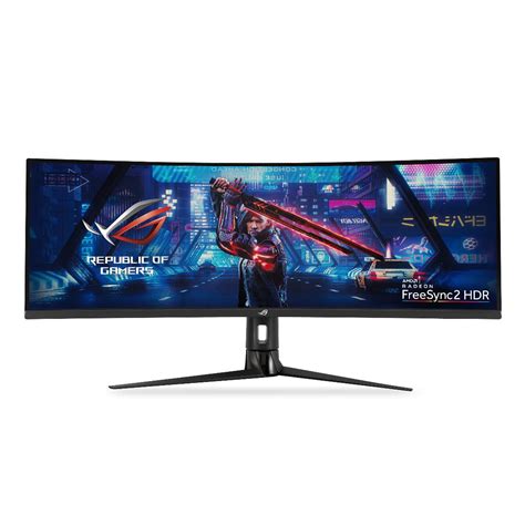 ASUS ROG Strix XG43VQ 43” Super Ultra-Wide Curved HDR Gaming Monitor 120Hz (3840 x 1200) 1ms ...