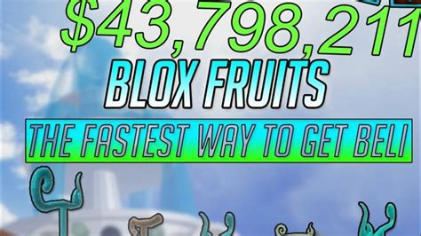 HOW TO GET MONEY FAST ON BLOX FRUITS??!?!(update 13) - YouTube