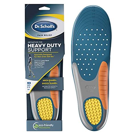 Best Insoles for Overweight - Comfy All Day Insoles for Standing & Walking