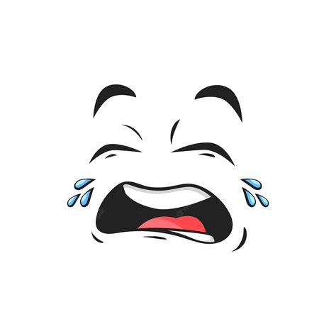 crying face - Clip Art Library