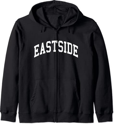 Amazon.com: Eastside Hip Hop Rap Zip Hoodie : Clothing, Shoes & Jewelry