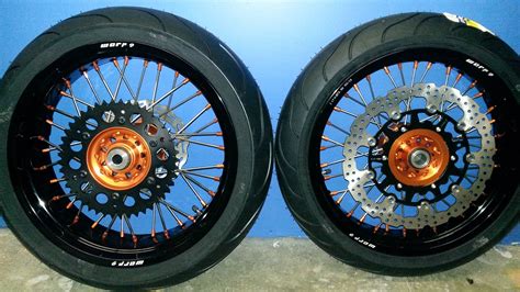 Supermoto Conversion Kit, Supermoto Wheels and Tires