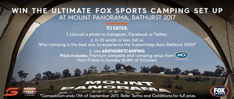 Bathurst Camping Competition | #BATHURSTCAMPING | FOX SPORTS