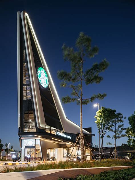 Starbucks design, Unusual buildings, Starbucks store