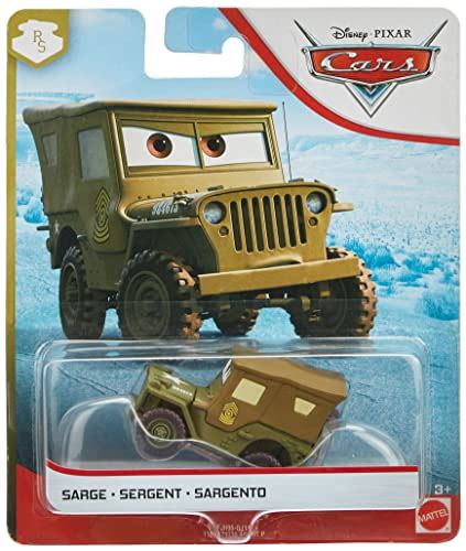 Disney Pixar Cars Diecast Sarge Vehicle | Pricepulse