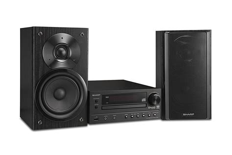 Sharp Bluetooth Hi-Fi Home Audio Stereo Sound System With Single Disc Cd Player - Walmart.com