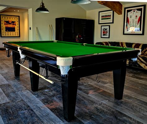 Full size and undersize Sovereign Artisan Snooker Tables 12ft, 10ft ...