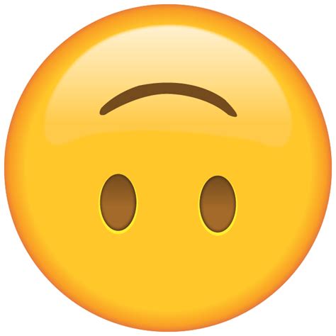 Whatsapp Emoji Meaning Upside Down Face - MEANCRO