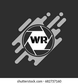 Wr Logo Stock Vector (Royalty Free) 682737160 | Shutterstock