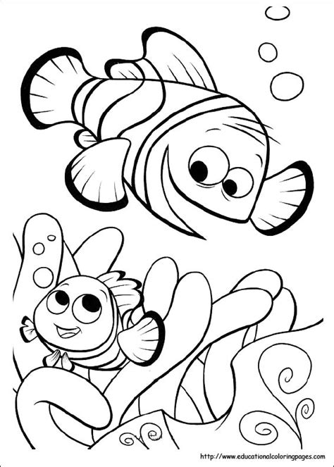 Coloring Pages For Kids Finding Nemo coloring pages