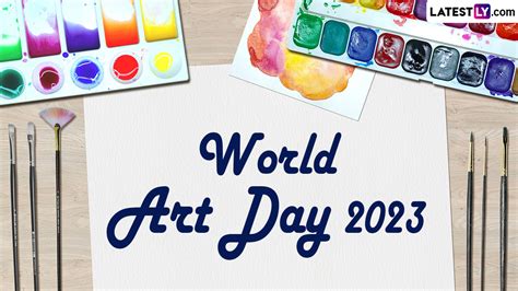 Festivals & Events News | When is World Art Day 2023? Know Date, Theme ...